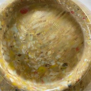 Vintage 8” Texas Ware Mixing Bowl Confetti Splatter  Melamine #111